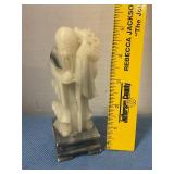 Carved stone Shou Lao figurine