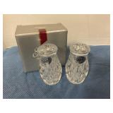 Vintage Gorham Althea Lead Crystal salt/ pepper