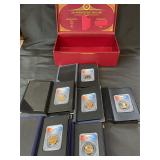 2016 US Presidential $1 coins 5 Nixon, 1 Reagan