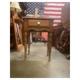 Wooden side table