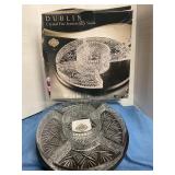 Dublin Crystal Five Section Lazy Susan