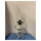 Oil lamp clear glass 18ï¿½