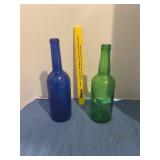 Blue & green bottle
