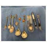 Souvenir spoons and forks