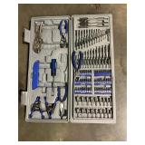 Tool set in case