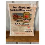 Mobil oil collectable poster