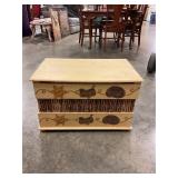 27"x17"x17" cowboy toy chest