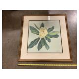 Framed picture signed by artist