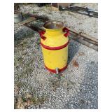 Vintage milk can w/spout