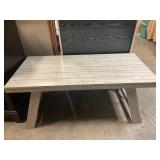 48"x20" wooden coffee table