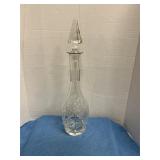 Antique glass decanter