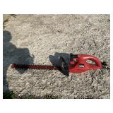 Electric hedge trimmer