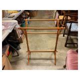 Vintage clothes/towel drying rack