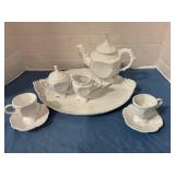 Porcelain tea set