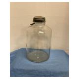 10" glass jar w/lid