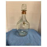 Jack Daniels "belle of Lincoln" whiskey decanter