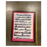 Framed poster of Shelby co. Ky historical society