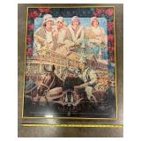 Framed Ky derby poster 1994