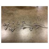 58" Metal wall decor