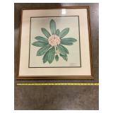 Framed picture signed by artist