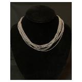 18 assorted costume chain necklaces