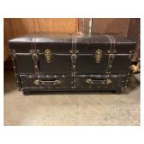 Leather chest/storage container