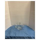 Handcrafted glass candy dish