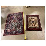 2 small area rugs