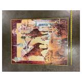 Framed Ky derby poster 1995