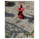Vintage cast iron water pump
