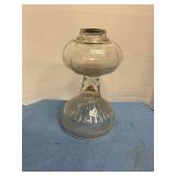 Antique oil lamp base
