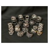 Lot of costume rings (28) various sizes