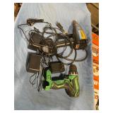 Bat op drill/ electric stripper w/power cords