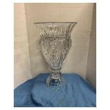16" crystal vase