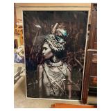 48"x32" framed picture