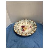 Antique porcelain deep plate
