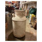 Antique milk can