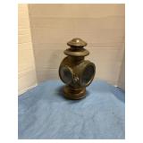 Antique brass Gray and Davis oil tail lamp