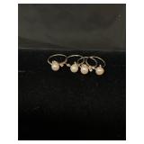 Assorted costume rings sz5 - sz10