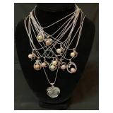 13 assorted costume necklaces