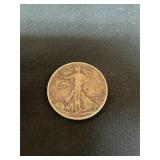 1923 Walking Liberty Silver Half Dollar