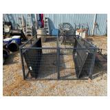 Large double outdoor kennel