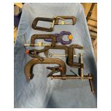 Various clamps