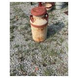 Vintage milk can