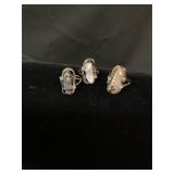 Lot of costume rings sz 6-10