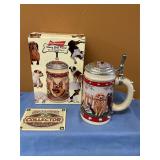 Budweiser Stein Man's best friend German Shepherd