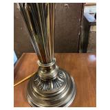 Pair 32' antique table lamps