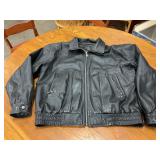 Sz lg genuine leather jacket