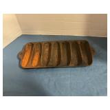 Cast iron cornbread pan