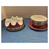Bavaria porcelain Ashtray & cup/saucer